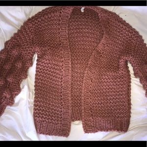 Bubble Sleeve Sweater